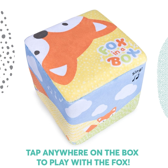 GUND Baby Fox in a Box, Animated Plush Activity Toy for Babies and Infants - Picture 6 of 6
